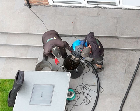 Gutter Cleaning - Step 4 Waste Removal and Cleanup