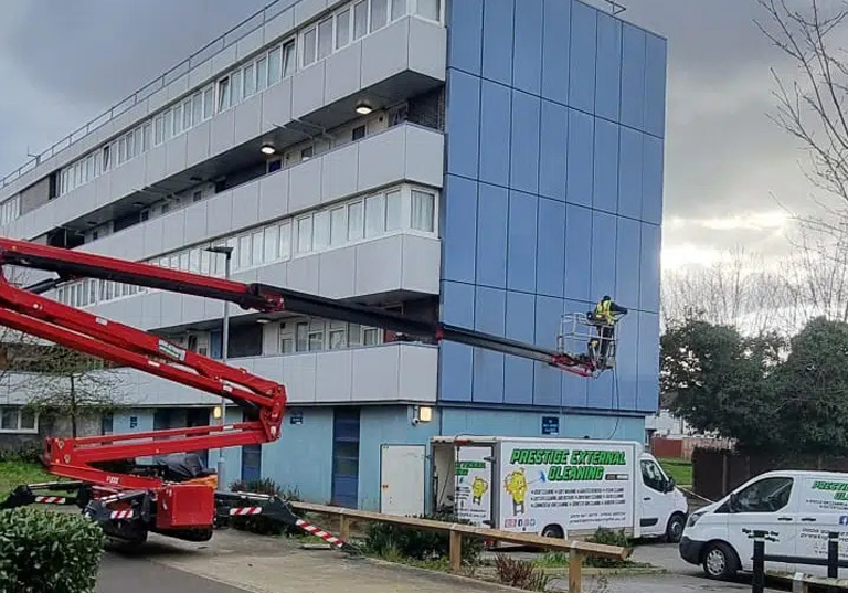 Cladding Cleaning - Step 1 Inspection
