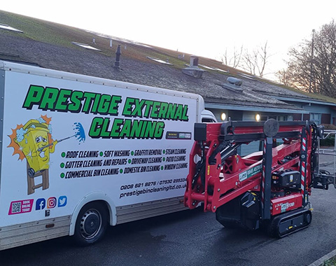 Commercial Roof Cleaning Preparation