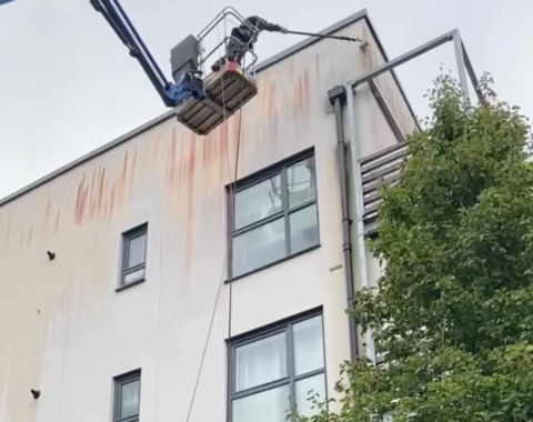 Render Cleaning- Step 2 Pre-Treatment