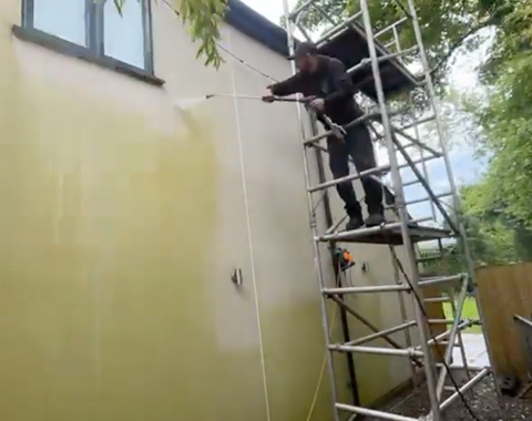Render Cleaning - Step 4 Residue Rinse